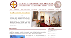 Desktop Screenshot of hellenicculturalcenter.org