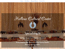 Tablet Screenshot of hellenicculturalcenter.net